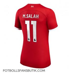 Liverpool Mohamed Salah #11 Replika Hemmatröja Damer 2023-24 Kortärmad